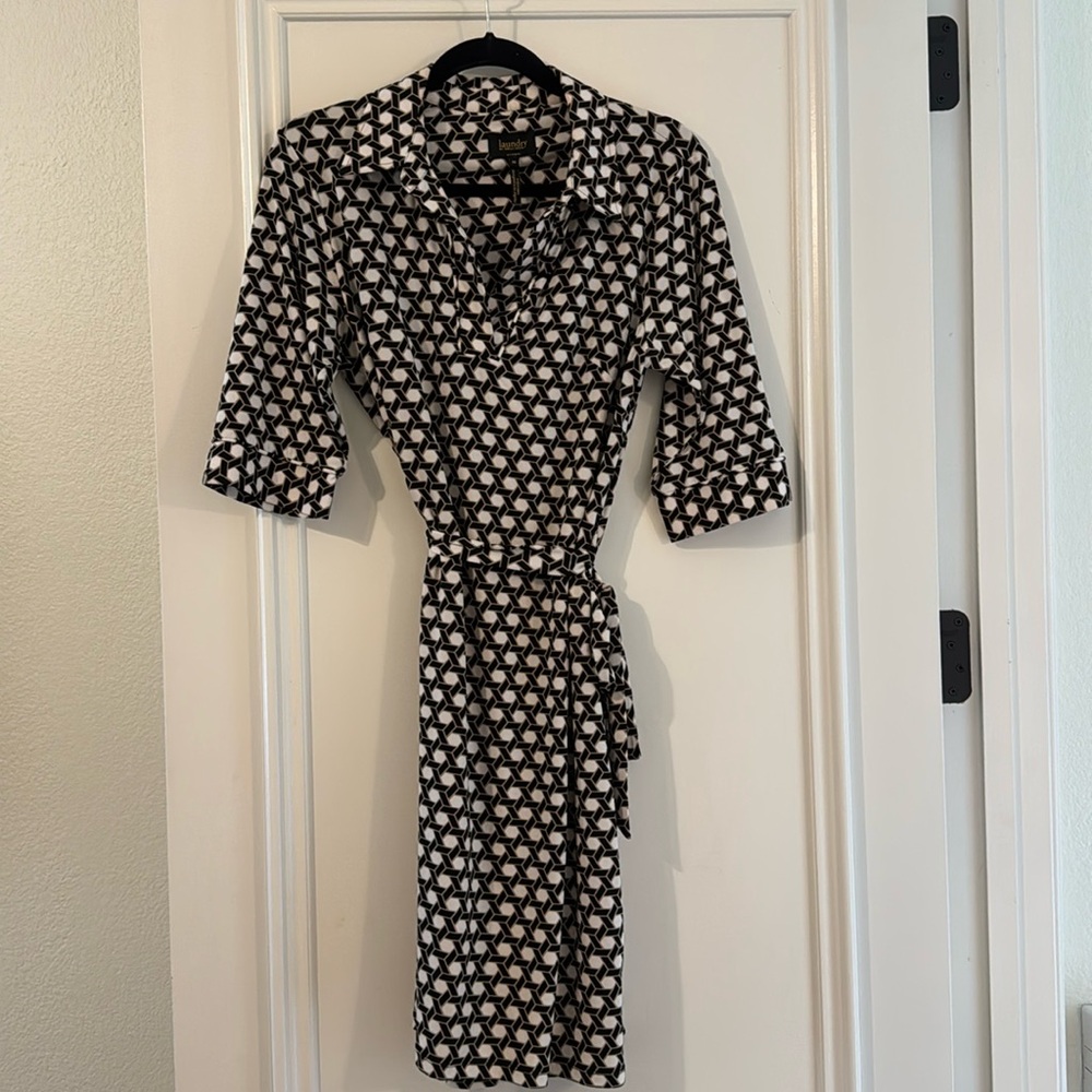 Laundry wrap dress